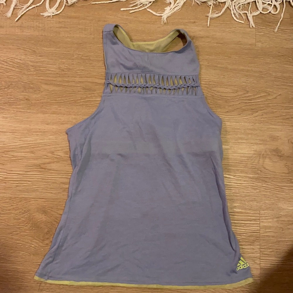 adidas youth large tank top